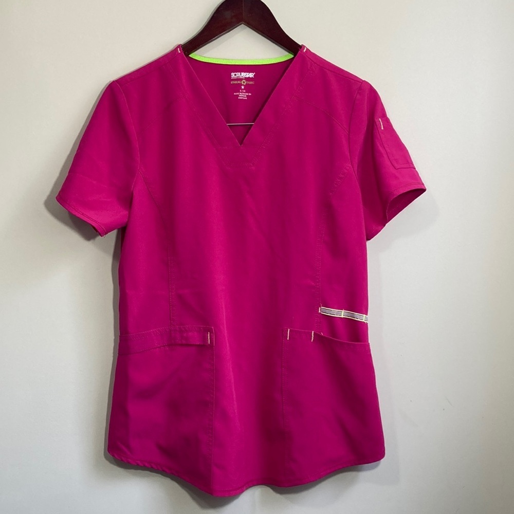ScrubStar Women’s Active Scrub Top Size Small - Picture 1 of 7